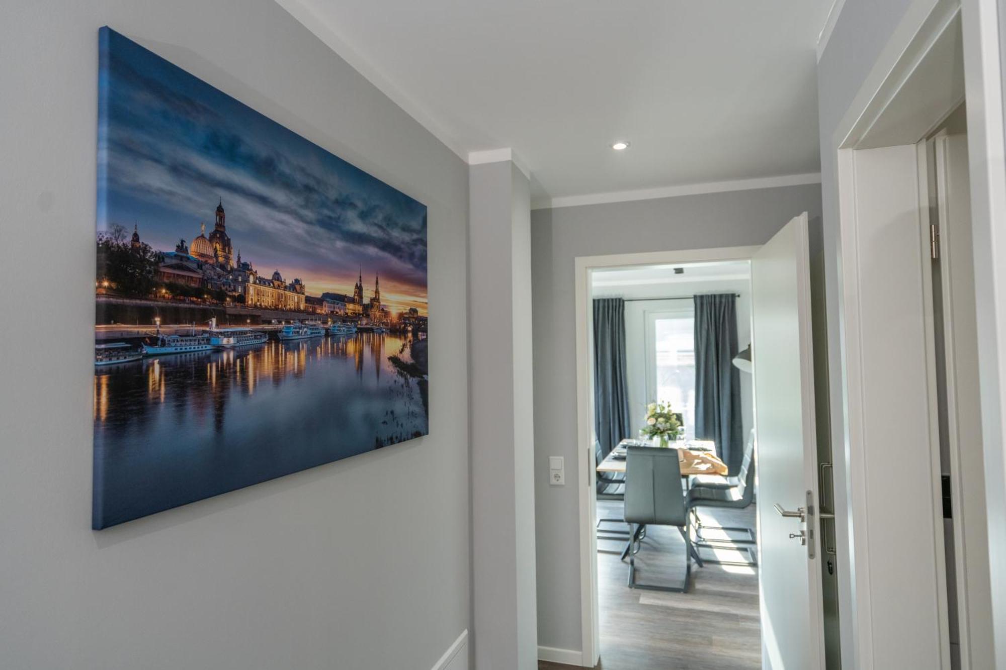 Cozy City Dream Apartment Mit Terrasse Und Parkplatz - 90M² 德累斯顿 外观 照片